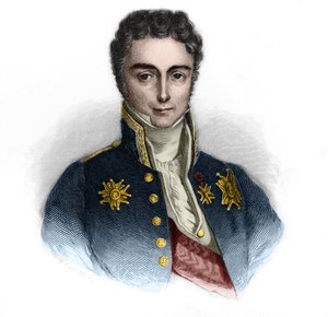 Porträt von Jean-Baptiste Sylvère Gay, Vicomte de Martignac (1778-1832), französischer Staatsmann. In „Livre des orateurs“ von Louis de Cormenin Timon. 1842. Private Sammlung