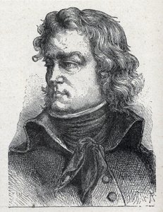 Porträt von Jean Baptiste Camille de Canclaux (1740-1817), französischer General der Revolution. Gravur von 1889. von French School