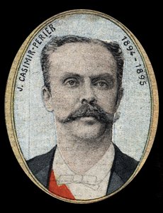 Porträt von Jean Casimir-Perrier (1847-1907), Präsident der Französischen Republik von French School