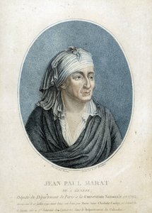 Porträt von Jean Paul Marat (1743-1793), französischer Arzt, Publizist und Politiker von French School