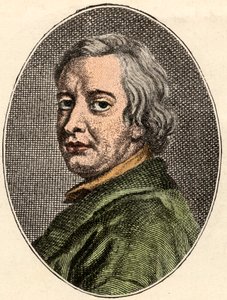 Porträt von John Dryden, englischer Dichter (1631-1700) von French School