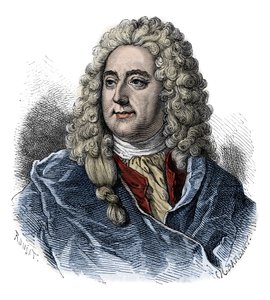 Porträt von John Law, schottischer Finanzverantwortlicher