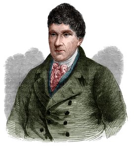 Porträt von John Rennie (1761-1821), schottischer Bauingenieur von French School