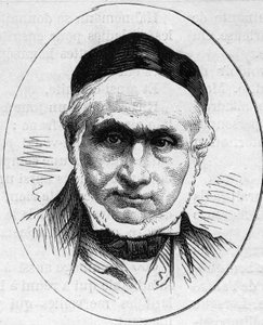 Porträt von Joseph Nicolas Robert Fleury (Robert-Fleury von French School