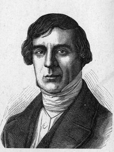 Porträt von Jules Barthélemy Saint-Hilaire (1805 - 1895), französischer Gelehrter und Politiker - im „Album der Wissenschaft; berühmte Wissenschaftler; Große Entdeckungen“ 1896. von French School