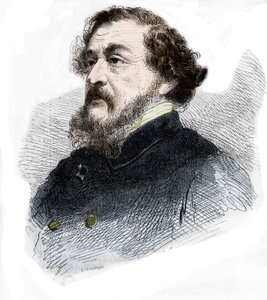 Porträt von Leon Gozlan, französischer Journalist und Romanautor. von French School