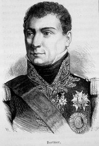 Porträt von Louis Alexandre Berthier, französischer Marschall (1753 - 1815) - in „L