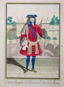 Porträt von Louis Auguste de Bourbon, Herzog von Maine