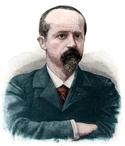 Porträt von Louis Jean Baptiste Lepine (1846-1933) französischer Anwalt und Politiker, Erfinder des Lepine-Wettbewerbs