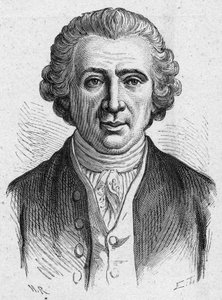 Porträt von Louis Jean Marie Daubenton, französischer Naturforscher (1716-1800). Gravur von 1889. Private Sammlung von French School