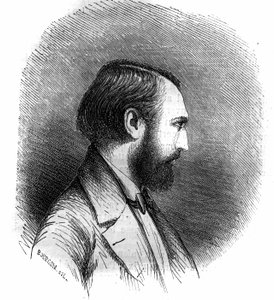Porträt von Louis Lacombe (Trouillon Lacombe, Trouillon-Lacombe) (1818-1884), französischer Komponist. Gravur von 1852.