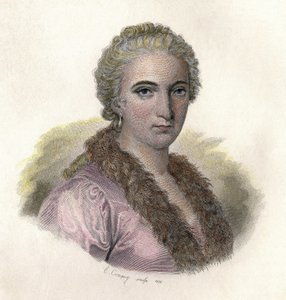 Porträt von Maria Gaetana Agnesi von French School