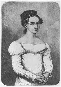 Porträt von Maria Wereszczaka von French School