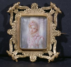 Porträt von Marie Laczinska (1786-1817) Gräfin Walewska von French School