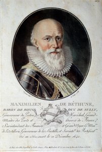 Porträt von Maximilian de Béthune, Herzog von Sully (1560-1641). von French School