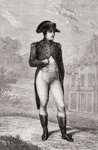 Porträt von Napoleon Bonaparte, aus Histoire de la Révolution Française von Louis Blanc von French School