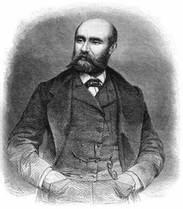 Porträt von Paul Henry Corintin Feval (Paul Feval père)