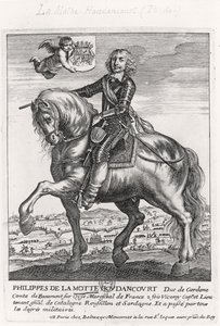 Porträt von Philippe de La Mothe Houdancourt (1605-57)
