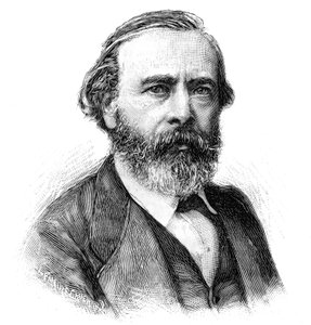 Porträt von Pierre Édouard (Pierre-Édouard) Frère (1819-1886), französischer Maler. Gravur in „Le Monde Illustré“, 5. Juni von French School