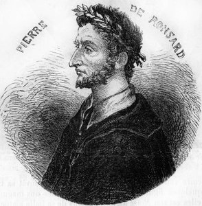 Porträt von Pierre de Ronsard, Dichter (1524-1585). In „Histoire Populaire de la France“, ca. 1885. Gravur. von French School