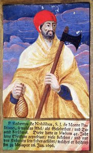 Porträt von Roberto de Nobili (1577-1656)