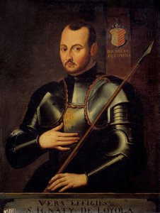 Porträt von Ignatius von Loyola (1491-1556), Gründer des Jesuitenordens