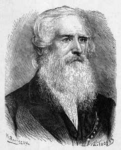 Porträt von Samuel Morse (1791 - 1872), amerikanischer Maler und Physiker - in „Album der Wissenschaft; berühmte Wissenschaftler; Große Entdeckungen“ 1896.