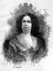 Porträt von Sophie Friederike Mathilde von Württemberg (1818-1877), Königin der Niederlande. Gravur in „Le Monde Illustré“ Nr. 1053 vom 16. Juni 1877 von French School