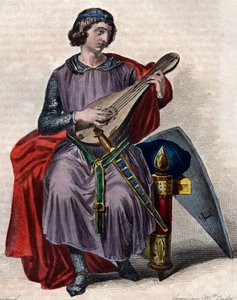 Porträt von Theobald I (1201-1253), Graf von Champagne (als Theobald IV) und König von Navarra ab 1234 von French School