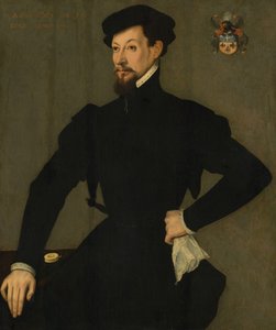 Porträt eines Mitglieds der Quaratesi-Familie von French School