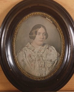 Porträt einer unbekannten Frau, 1850 von French School