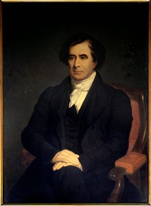 Porträt des Physikers François Arago, Astronom und Politiker, Minister der Marine und des Krieges im Jahr 1848