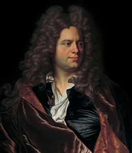 Porträt des französischen Schriftstellers Jean de La Bruyere (1645-1696)