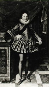 Porträt des Kleinkindes Louis XIII (1601-43) König von Frankreich und Navarra, ca. 1611