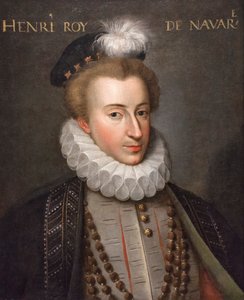 Porträt des Königs von Navarra (Henri IV, 1553) von French School