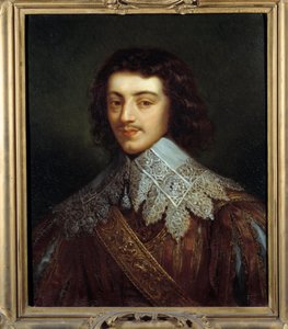 Porträt des Marquis de Cinq Mars (Henri Coiffier de Ruze) von French School