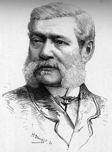 Porträt des Holzstechers, Graf Colonna Cesari (1825-1887).