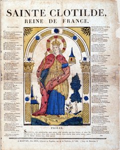 Gebet zu St. Clotilde - Bild von Epinal