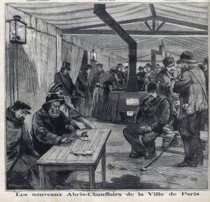 Prekarität in der Hauptstadt: Die neuen Heizunterkünfte in der Stadt Paris, wo die Armen sich aufwärmen, in „Le Petit Parisien“ von French School