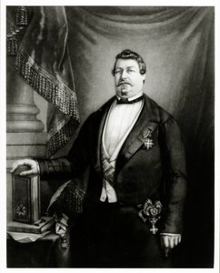 Prinz Lucien Murat als Großmeister des Grand Orient de France, ca. 1855