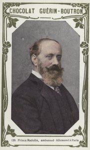 Prinz Radolin, deutscher Botschafter in Paris
