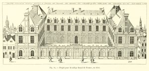Projekt für das königliche Kolleg von Frankreich, 1610