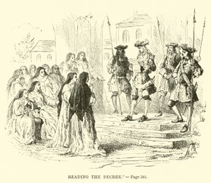 Lesen des Dekrets von French School