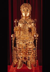 Reliquiarstatue von St. Foy, um 980
