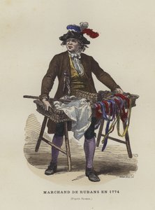 Bandverkäufer, 1774 von French School