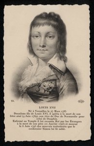 König Ludwig XVII. (Lithografie)