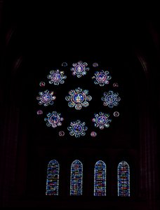 Rosettenfenster, ca. 1220