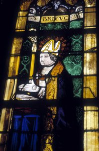 Saint Brieuc - Glasfenster der Kirche Saint-Sauveur von Dinan
