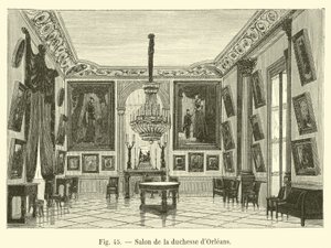 Salon der Herzogin von Orleans von French School