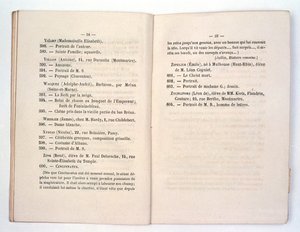 Eintrag im Salon des Refuses-Katalog für Whistlers Dame Blanche (Symphony in White No.1: The White Girl) 1863